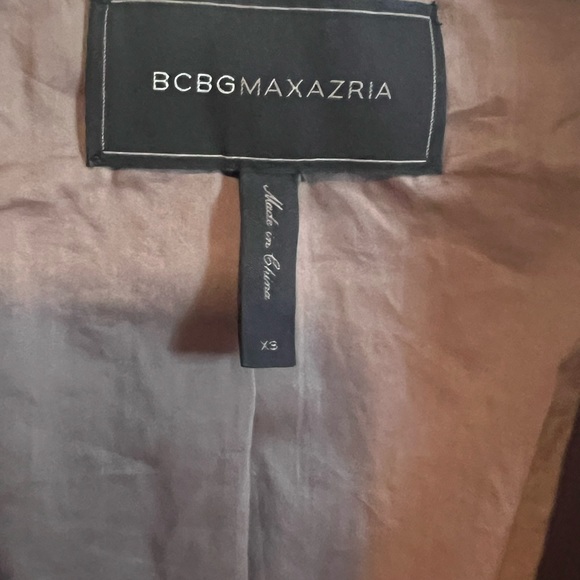 Women’s Suede BCBGMazAzria XS high back jacket - Picture 3 of 3